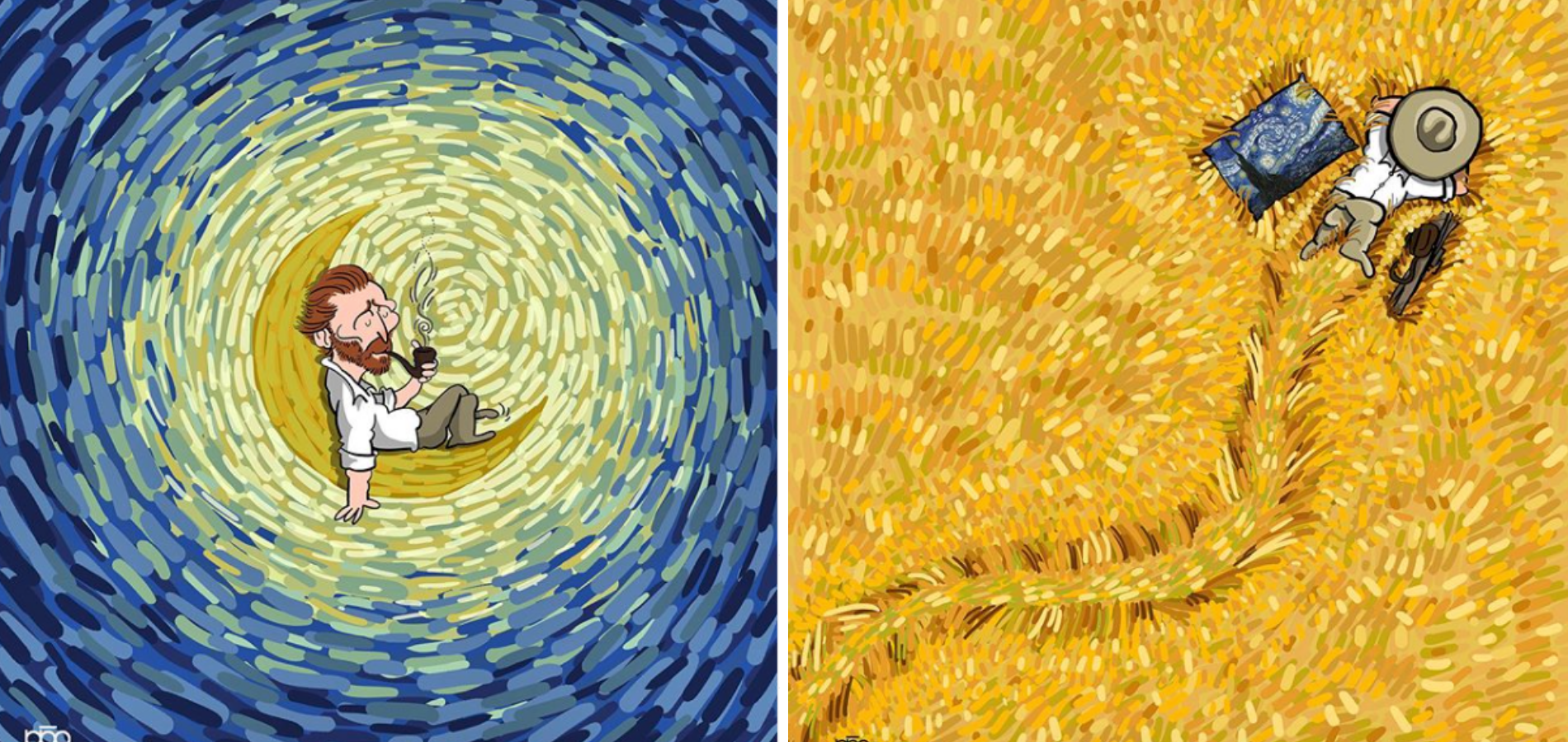 Ilustración de Vincent van Gogh