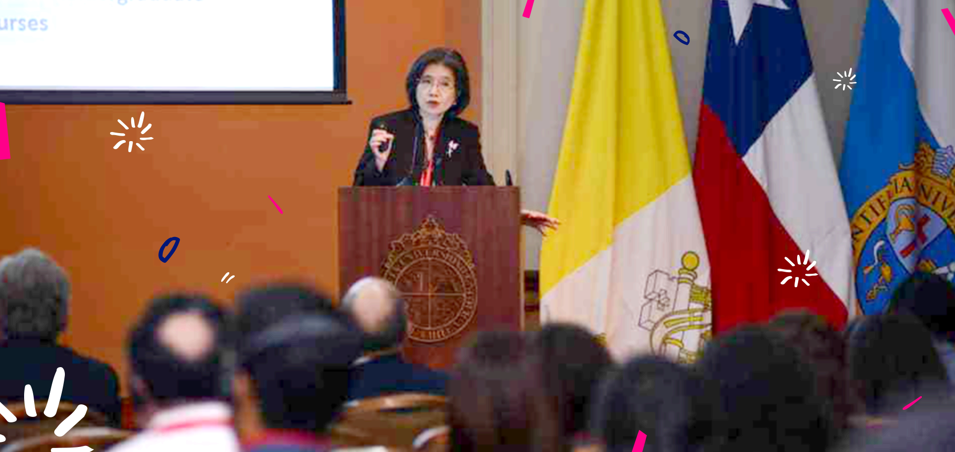 Wendy Pan, decana de educación de la Universidad de Tamkang