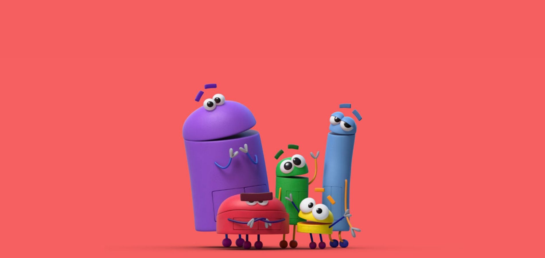 Imagen de los protagonistas de StoryBots, serie infantil de Netflix