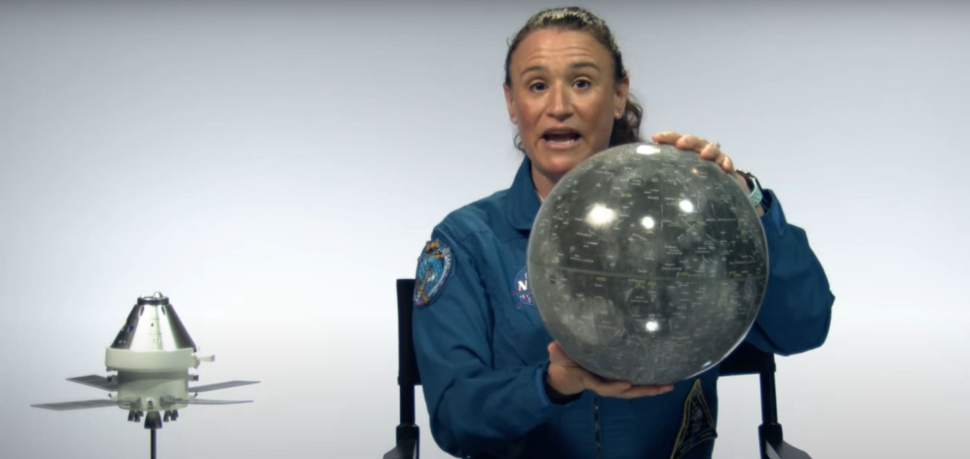 En la imagen se encuentra Serena M. Auñón-Chancello, astronauta de la NASA