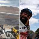 De Argentina a Rusia en bicicleta: así viajó el profesor que busca fondos para construir una escuela para niños con discapacidad